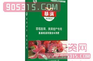 草莓专用螯合长效液肥-暴满-田丰生化农资招商产品